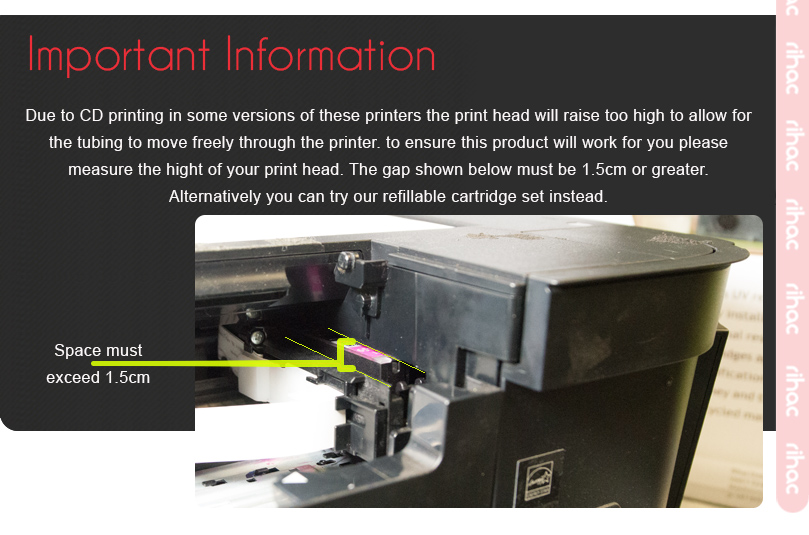 inlink from rihac is environmentally friendly and the best alternative to refilling cartridges