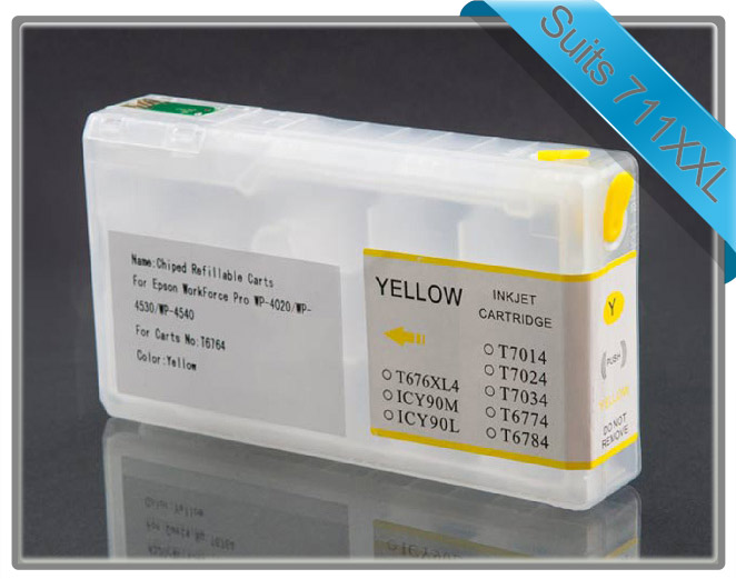 Workforce Pro 4090 & 4590 Refillable Cartridge Yellow