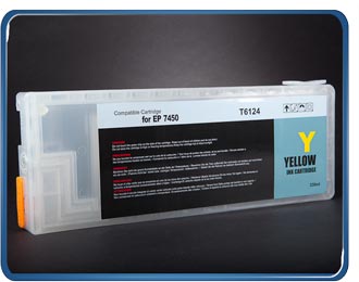 Stylus Pro 7450 9450 refillable cartridge Yellow T6124, T6114, T5434, T5444 by rihac.com.au ciss specialists