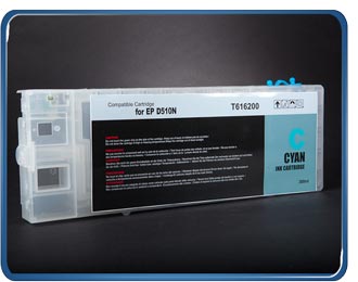 (B510) T6172 T6162 Cyan Refillable cartridge