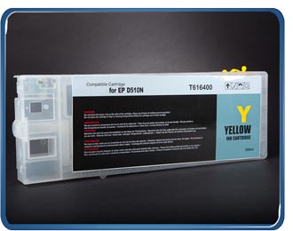 (B510) T6174 T6164 Yellow Refillable cartridge