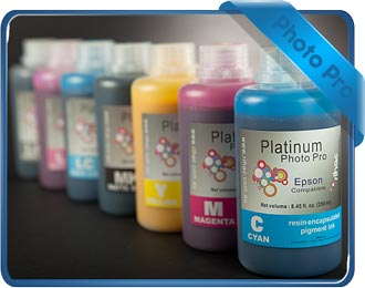 rihac CISS resin encapsulated pigment ink compatible with Epson Stylus Pro 7600, 9600, 4000 cartridge T5432, T5433, T5434, T5438, T5442, T5443, T5444, T6132, T6133, T6134, T6142, T6143, T6144, T6123, T6124, T6122, T5672, T5673, T5674, T5435, T5445, T5446, T5436, T5447, T5437, T5441, T5431