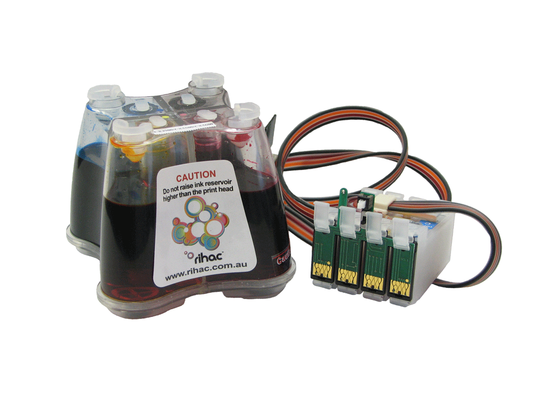 Epson 73 73n 103 series Cartridges OEM rihac ciss arc chips refillable inking system CISS