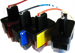 Brother LC-47 Cartridges OEM rihac ciss LC 47 refillable inking system CISS