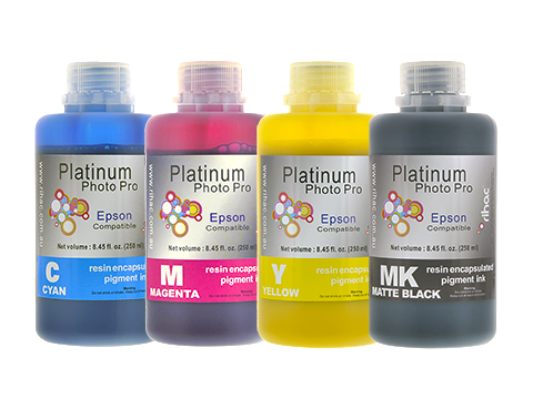 Photo Pro 4 x 250ml Pigment Ink for Epson Stylus Pro 4400 (MK Kit)
