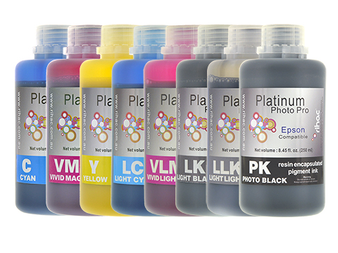 Photo Pro 8 x 250ml Pigment Ink for Epson Stylus Pro 4880 (PK Kit)