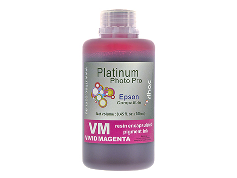 Photo Pro 250ml VM Vivid Magenta Pigment Ink for Epson Stylus Pro 9700