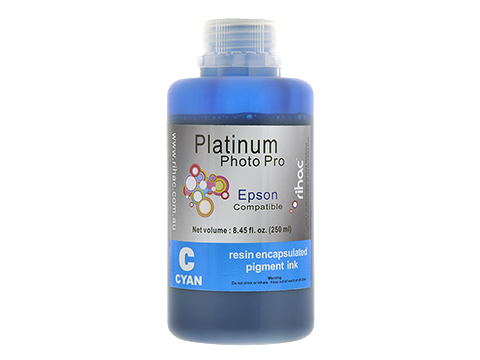 Photo Pro 250ml Cyan Pigment Ink for Epson Stylus Pro 4800