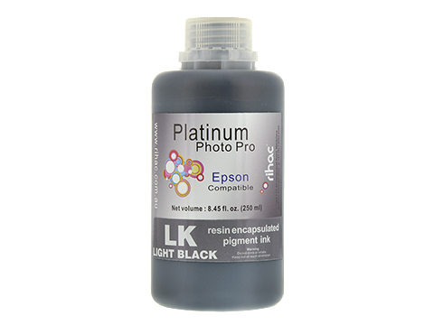 Photo Pro 250ml LK Light Black Pigment Ink for Epson Stylus Pro 4800