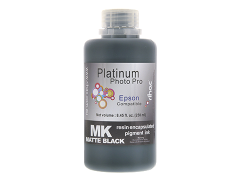 Photo Pro 250ml MK Matte Black Pigment Ink for Epson Stylus Pro 4800