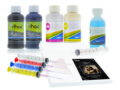 FLURO Dye Sublimation Ink Starter Kit 4x100ml