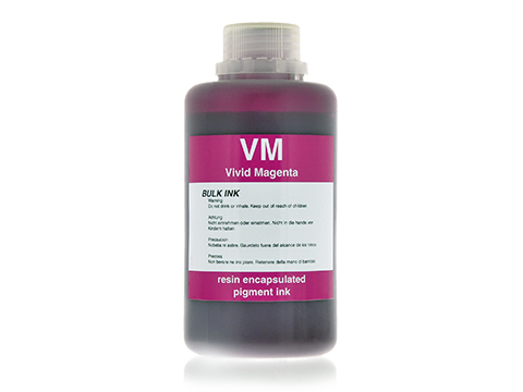 250ml VM Vivid Magenta Pigment Ink compatible with Epson R3000