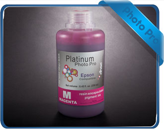 rihac Photo Pro resin encapsulated pigment ink suitable for use in Epson b-510DN, B-310N, Stylus Pro 3800, 3880, 4800, 4880, 7880, 9800, 9880 cartridge T5803, T5653, T5093, T5633, T6032 or T6173