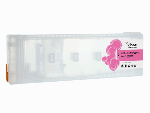 Epson Stylus Pro 7890 Vivid Light Magenta VLM refillable 700ml ink cartridge with resettable chip