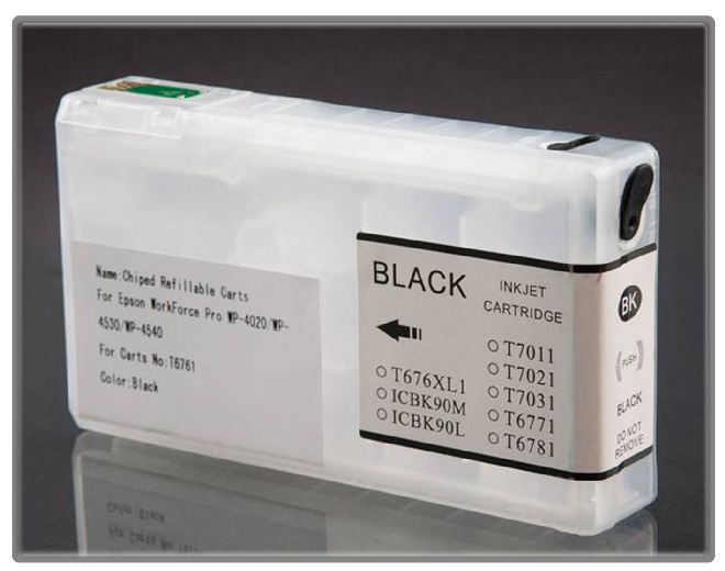 Workforce Pro 4530 and 4540 Refillable Cartridge Black