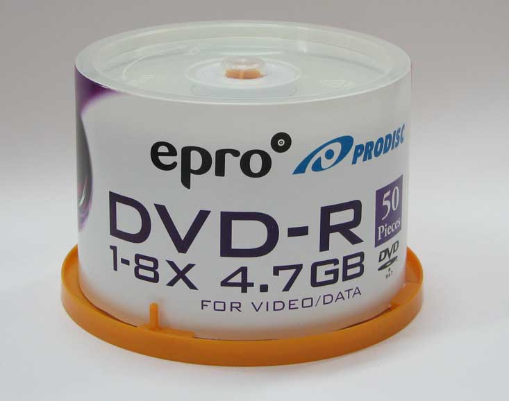 Epro DVD-r 50pk - Glossy printable