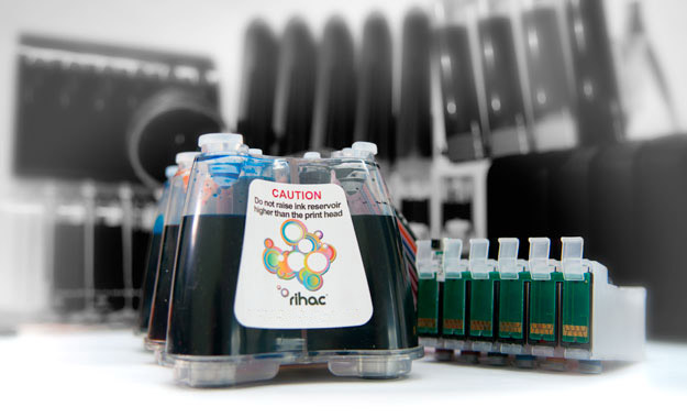 cheap chinese ciss copy of rihac inklink bulk ink system cis