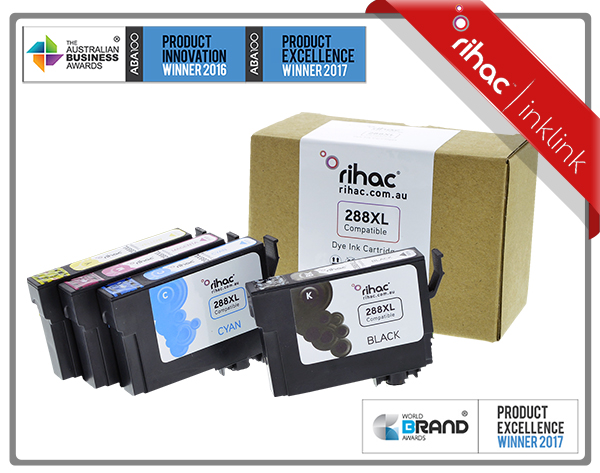 288XL Rihac premium Ink Cartridge Set