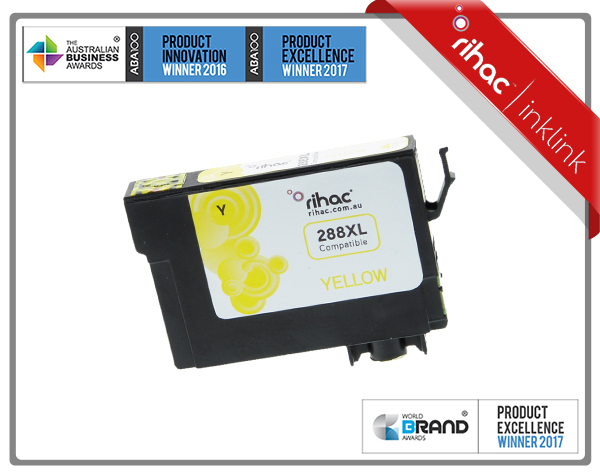 288XL Yellow Rihac Premium Ink Cartridge