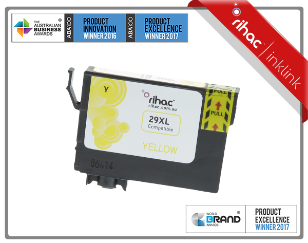 29XL Yellow Rihac Premium Ink Cartridge