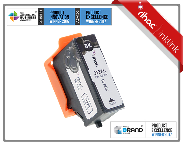 312XL Black Rihac Ink Cartridge