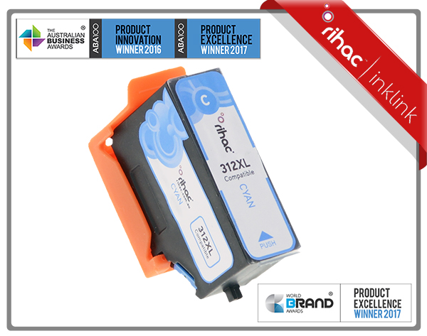 312XL Cyan Rihac Ink Cartridge