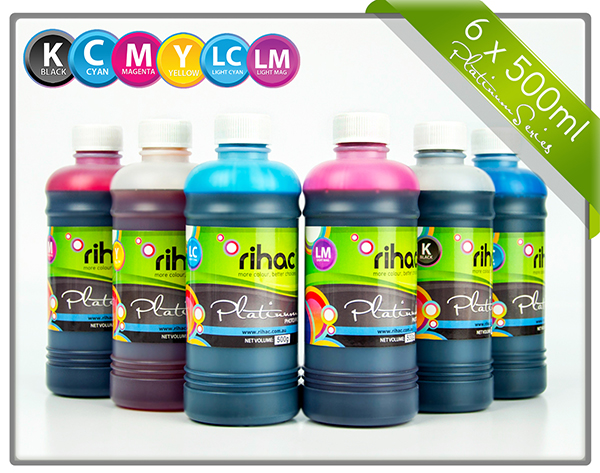 6 x 500ml ink set 277 & 277XL compatible