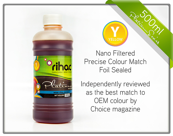 500ml Yellow ink suits LC133 & LC233