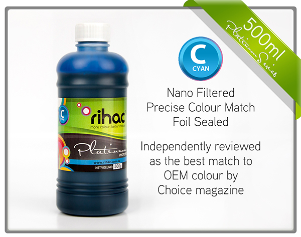 500ml Cyan  ink suits LC133 & LC233