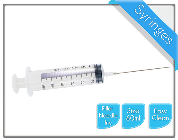 1 x 60ml syringe with 88mm needle