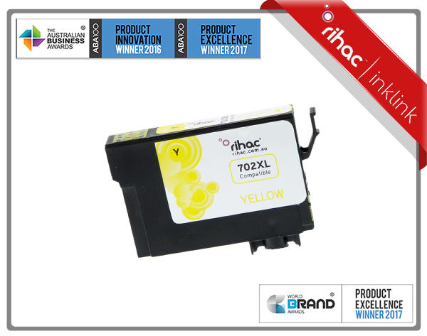 702XL Yellow Rihac Ink Cartridge