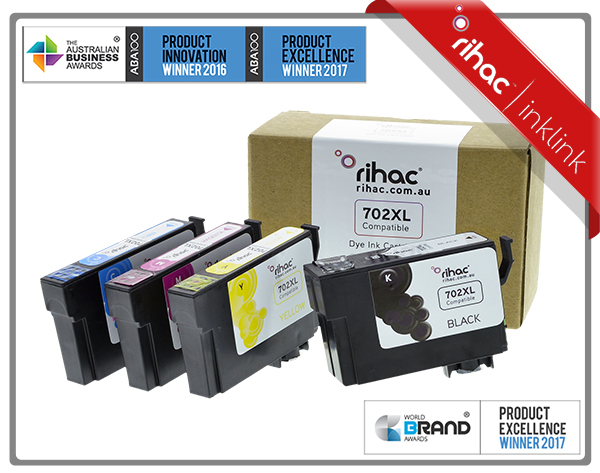 Workforce Pro WF-3720 Non Genuine 702XL Ink Cartridge Set