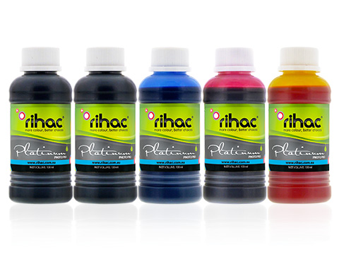 5 x 100ml Dye Ink set to suit Canon PGI-520, PGI-525, CLI-521 & CLI-526