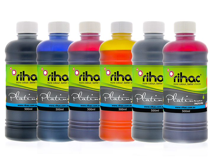 6 x 500ml Dye Ink set 312 & 314 Epson compatible
