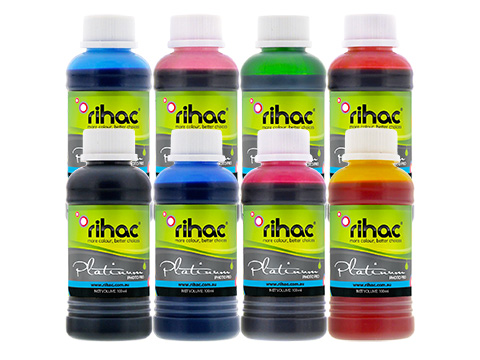 8 x 100ml Dye Ink set suits Canon CLI-8 & PGI-5 cartridges