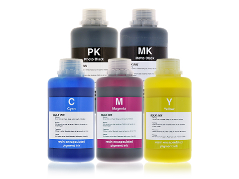 B Grade Epson Stylus Pro 9700 Pigment Ink Set 5 x 250ml T5961-T5968 Series