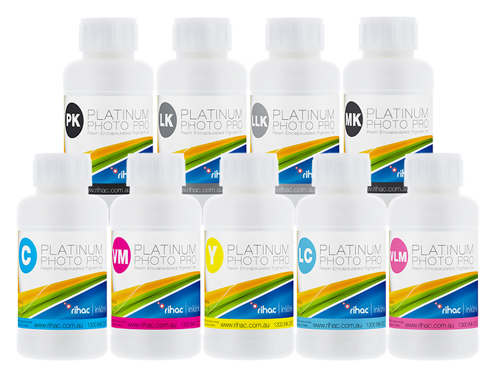 9 x 100ml T5801-T5809 series compatible Pigment Ink Set 3880