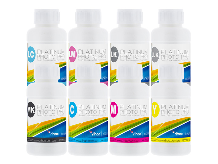 8 x 100ml MK Matte Black Set T0961-T0969 series compatible Pigment Ink for R2880