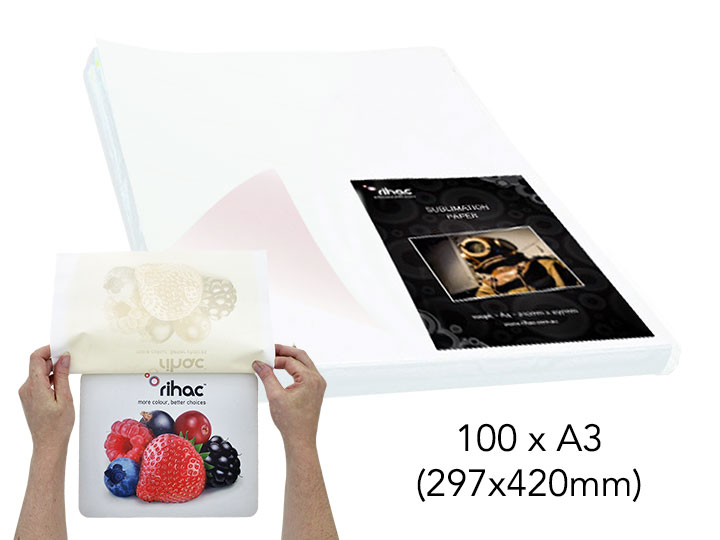 Sublimation Papers 100pk A3