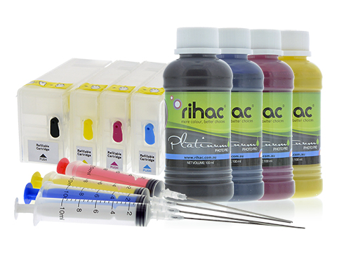 MB2060 Refillable Cartridge Set with 100ml Pigment Inks