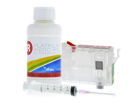 R2000 Refillable Cartridge Red 100ml Starter Kit