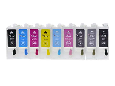 Epson Stylus Photo R3000 Refillable cartridge Set 157 series
