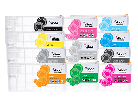 Epson 4900 Refillable Ink Cartridge Set x 11