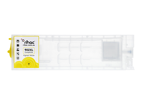 Epson 902XL Yellow refillable ink cartridge for Workforce Pro WF-C5210 WF-C5290 WF-C5710 & WF-C5790