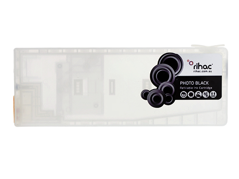 Epson Stylus Pro 7880 Photo Black PK refillable 400ml ink cartridge with resettable chip