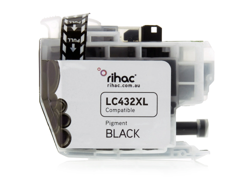 LC432XLBK Pigment Black Rihac Ink Cartridge