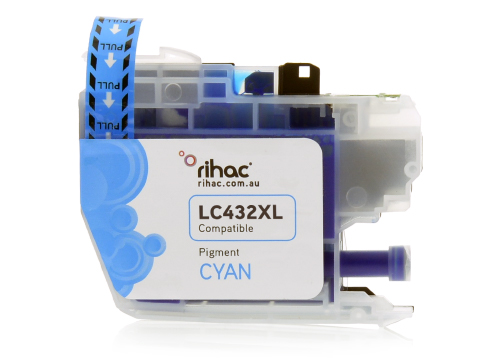 LC432XLC Pigment Cyan Rihac Ink Cartridge