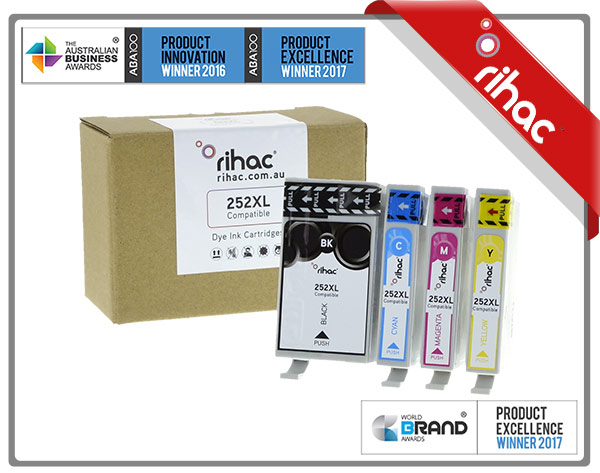 252XL Premium Single Use Cartridge Set