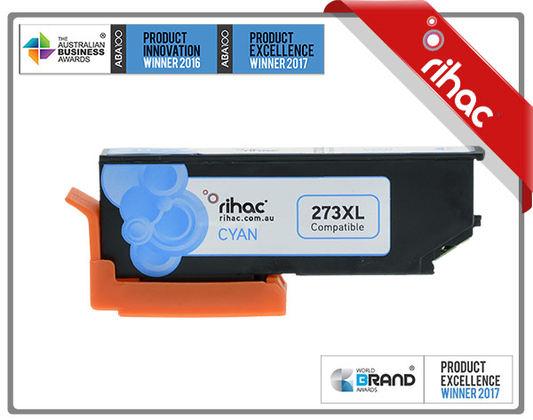 273XL Cyan Premium Single Use Cartridge