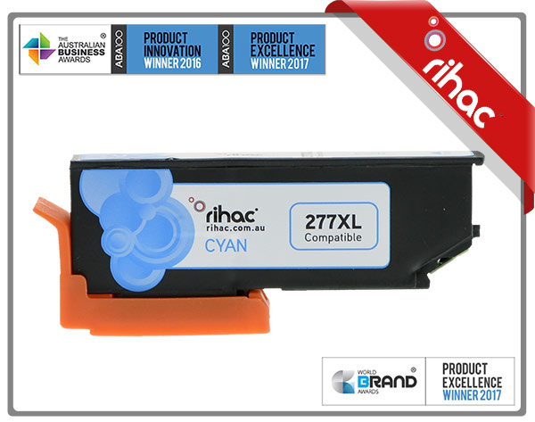 277XL Cyan Premium Single Use Cartridge